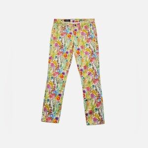 J. Crew Liberty Arts Fabric Toothpick Floral Pants